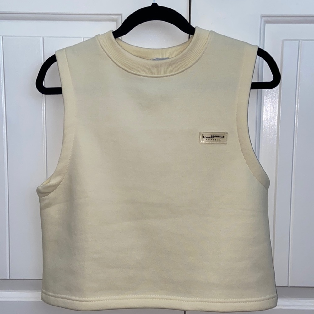 Cream Sweater Vest